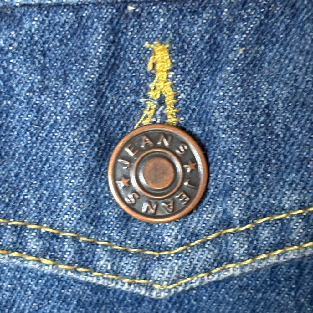 Source Unknown Dark Blue Jean Jacket - image 4